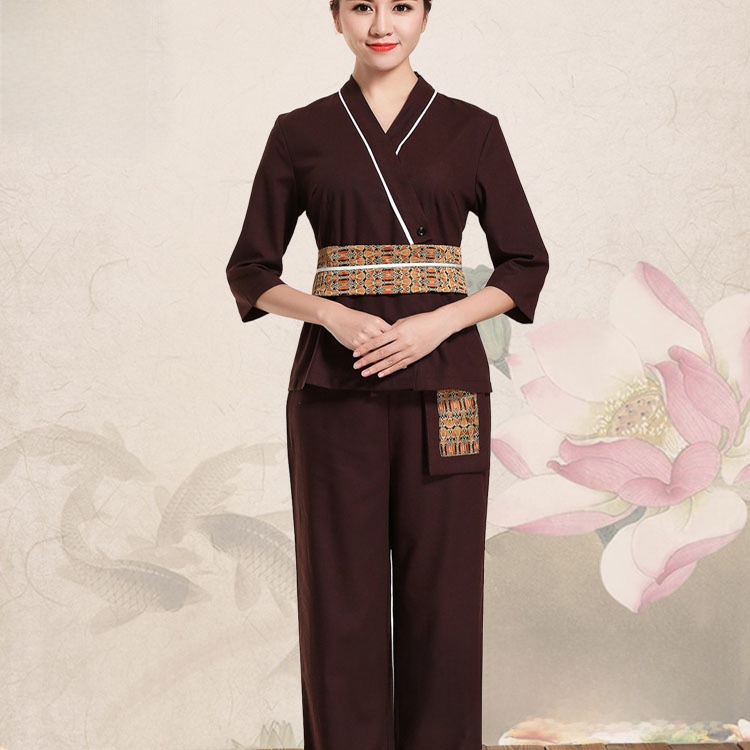 Spa Wellness Thai - Thai Wellness Cotton Linen Technician Workwear