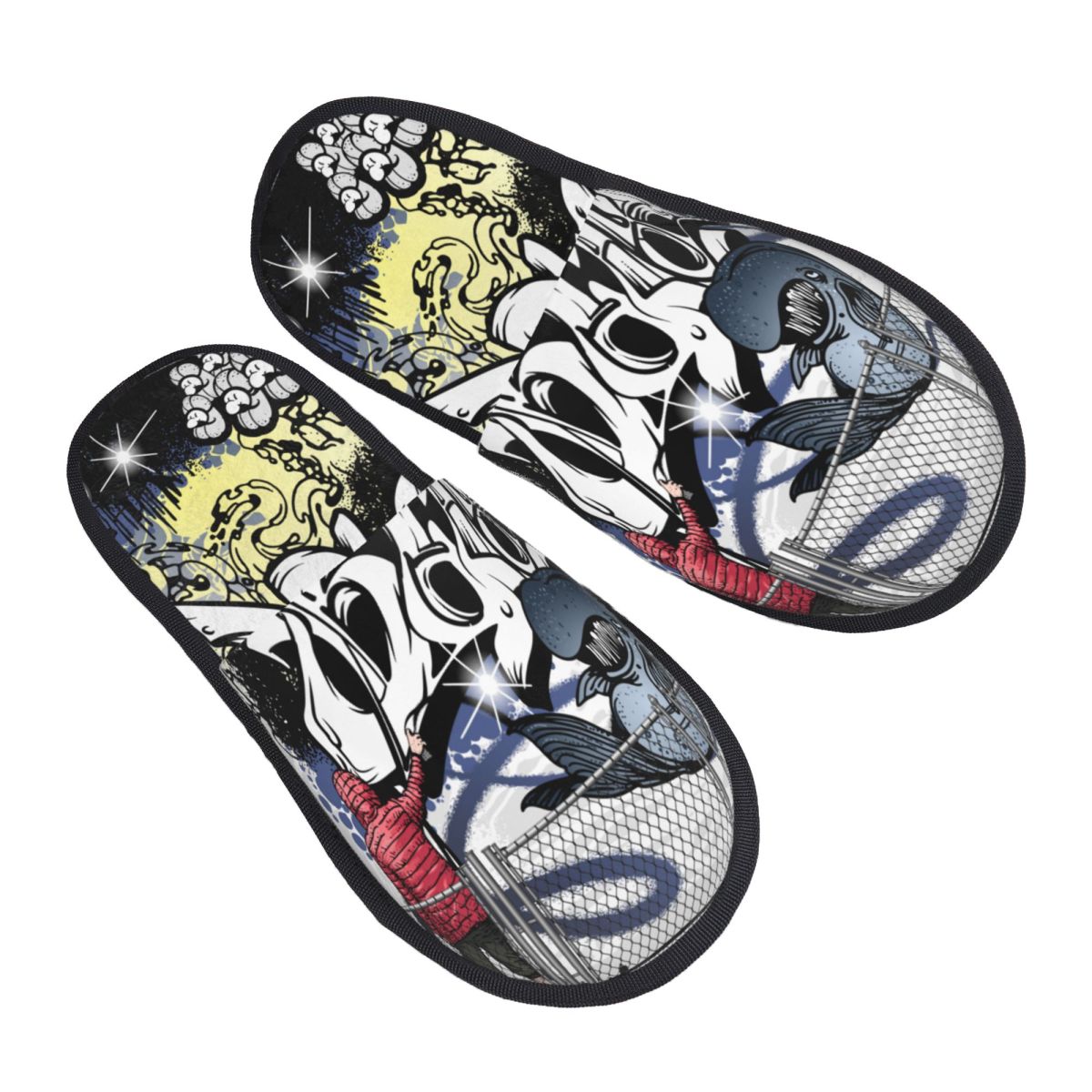 Spa & Wellness Hotel Diament Ustroń Zdjęcia - Graffiti Street Art House Slippers Women