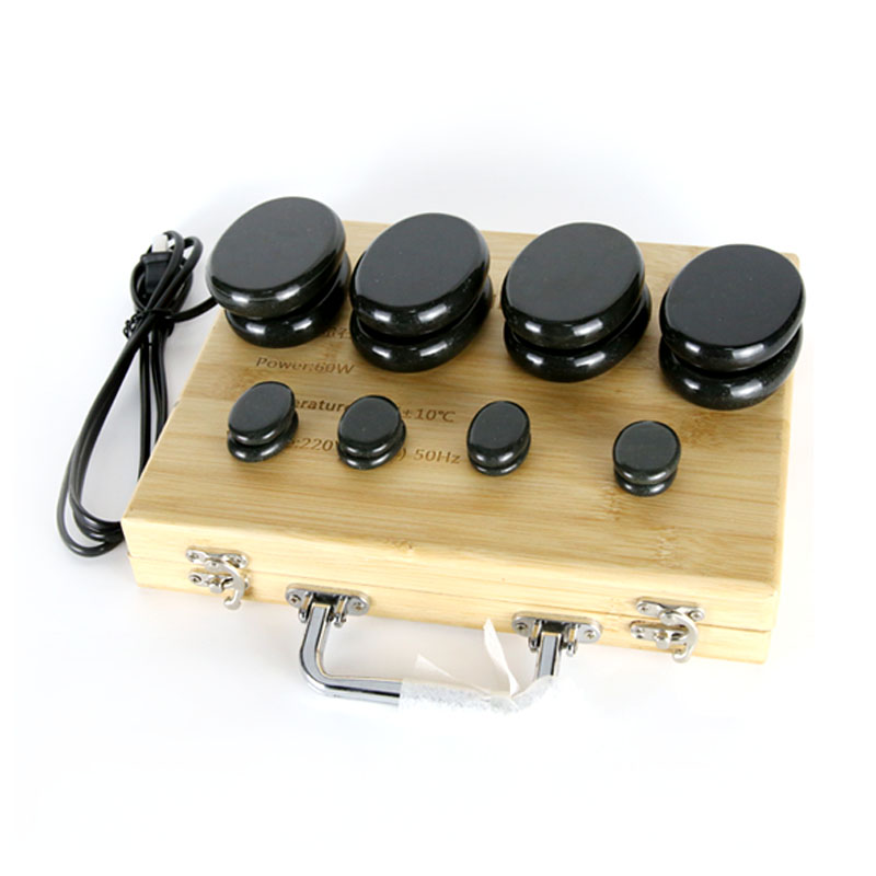 Wellness Spa With Massage - Hot Basalt Stone Massage Kit –