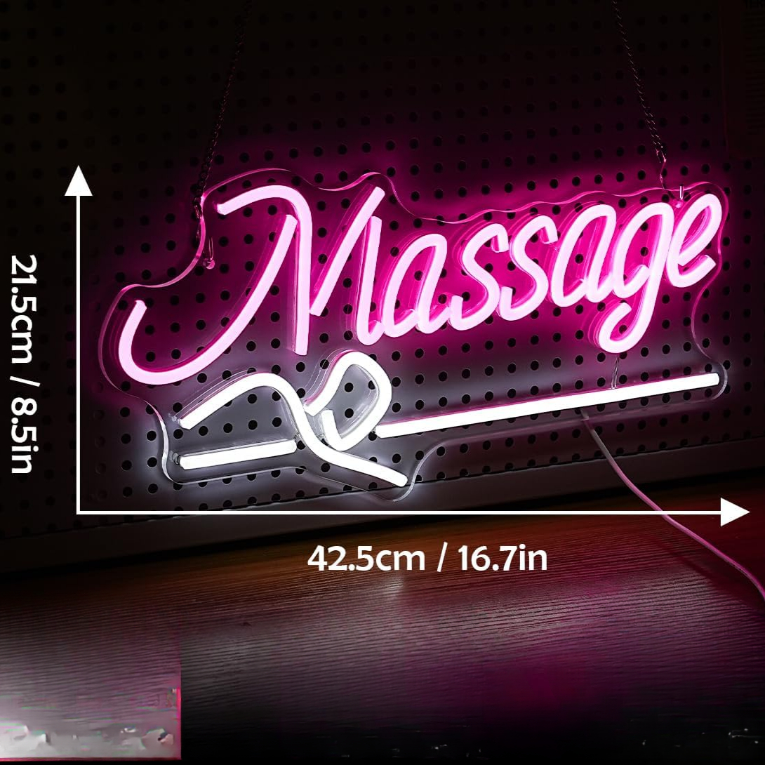 Massage Spa Open LED Neon Sign - đánh giá và giá Spa And Wellness Center