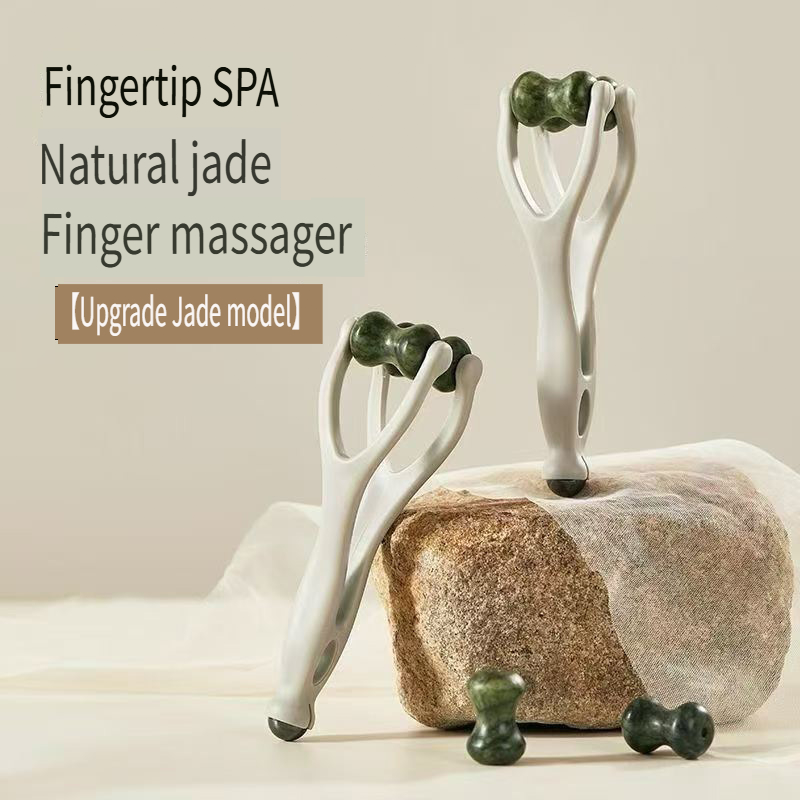 1pc Natural Jade Finger Massag - đánh giá và giá Wellness Spa With Massage