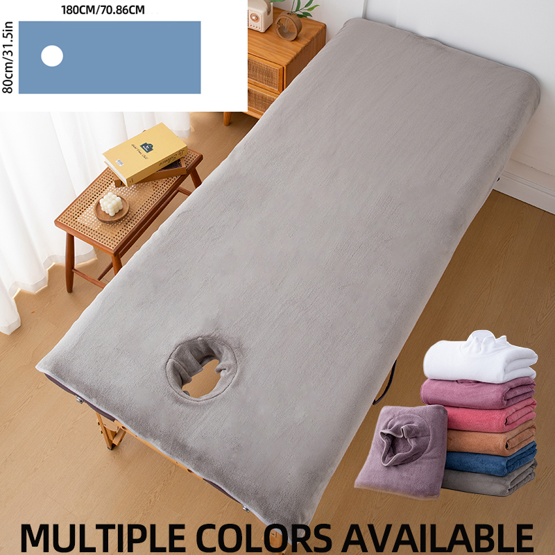 1Pc Beauty Bed Sheet with Hole - đánh giá và giá Spa And Wellness Center