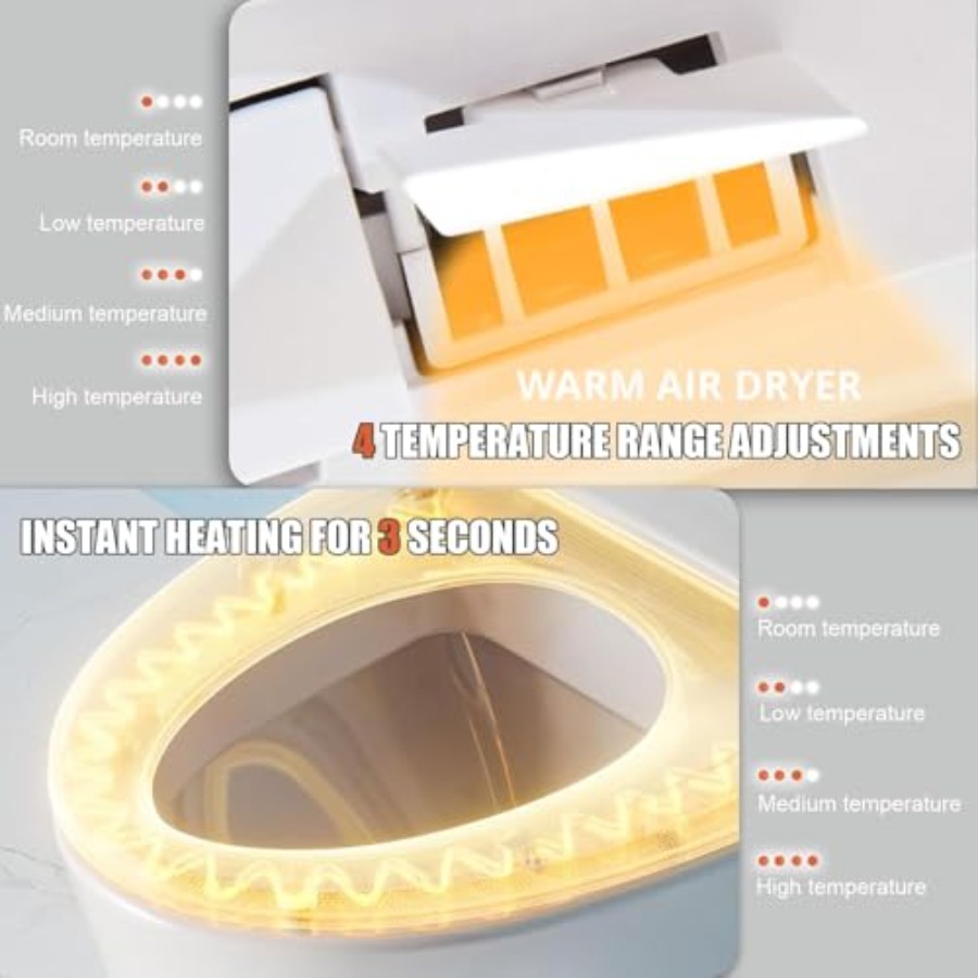 Electric Bidet Toilet Seat wit - đánh giá và giá Spa & Wellness Hotel Diament Ustroń Zdjęcia