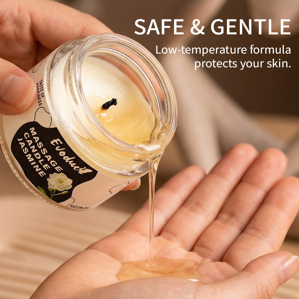 Massage Oil Candle Jasmine Soy - đánh giá và giá Massage Candle Melting