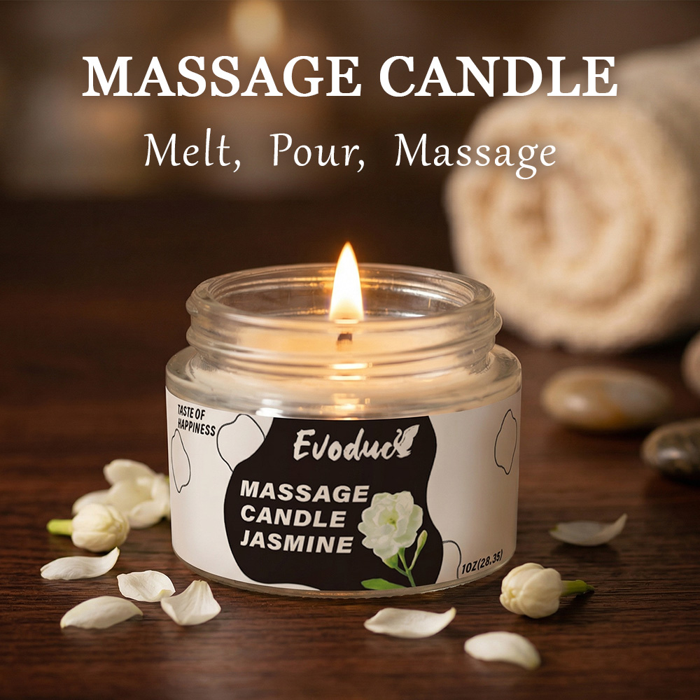 Massage Oil Candle Jasmine Soy - đánh giá và giá Massage Candle Melting