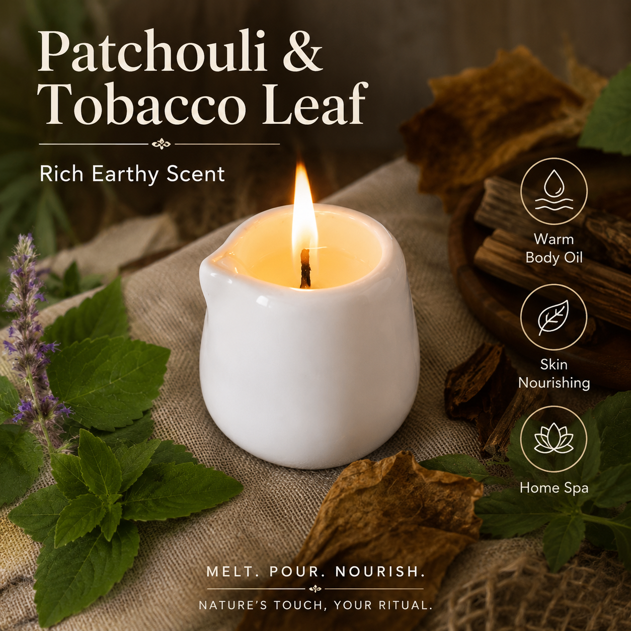 Ceramic Massage Oil Candle Pat - đánh giá và giá Massage Candle Melting