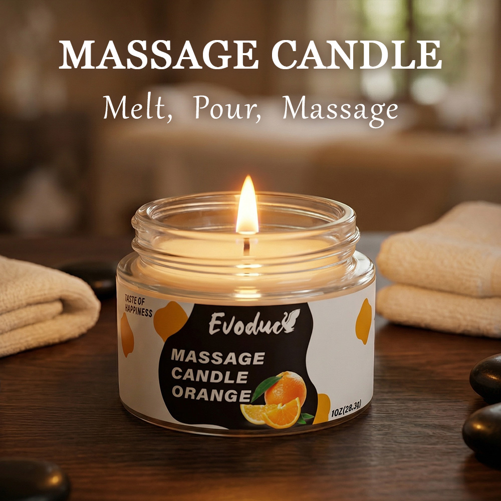 Massage Oil Candle Sweet Orang - đánh giá và giá Massage Candle Melting