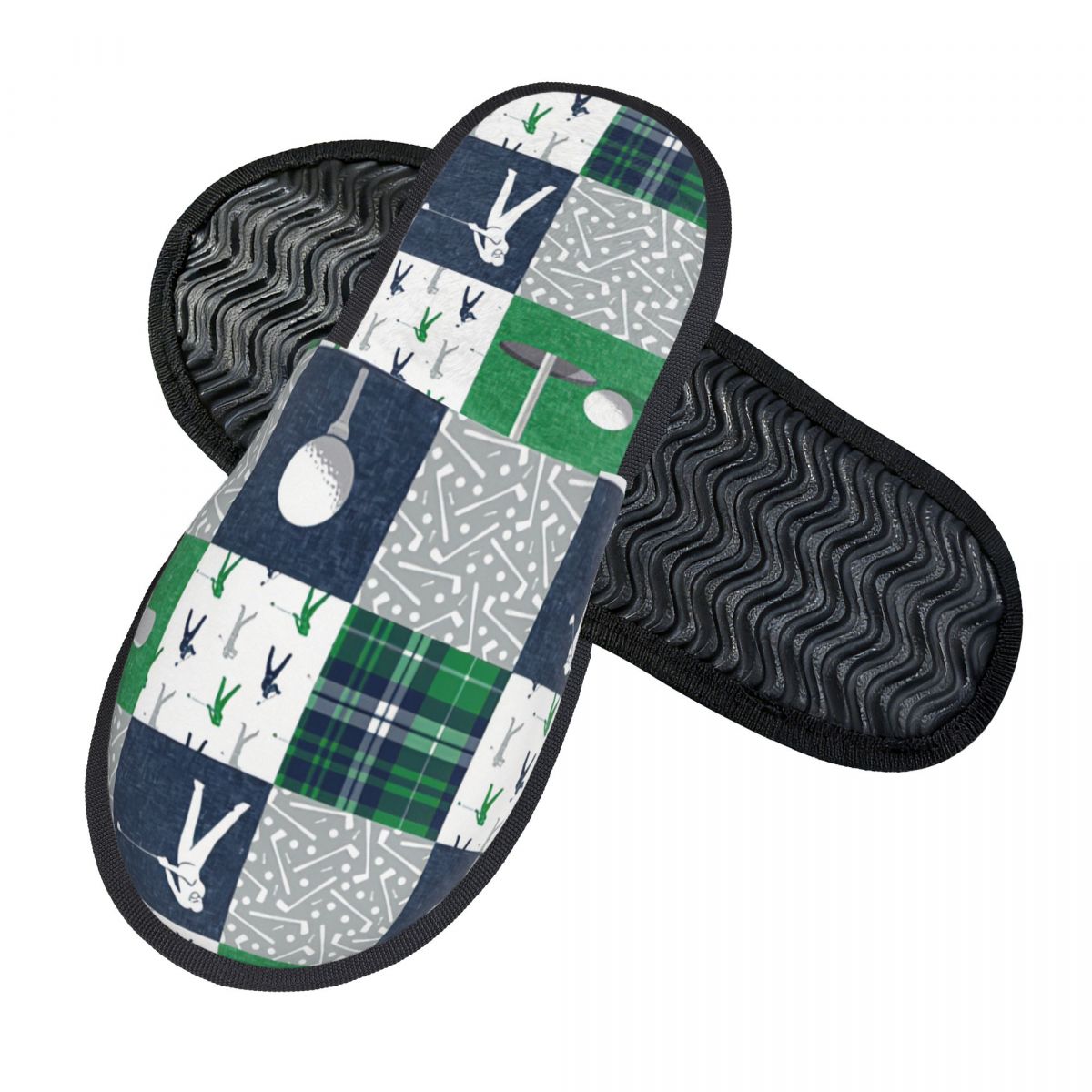 Golf Navy Plaid Guest Slippers - đánh giá và giá Spa & Wellness Hotel Diament Ustroń Zdjęcia