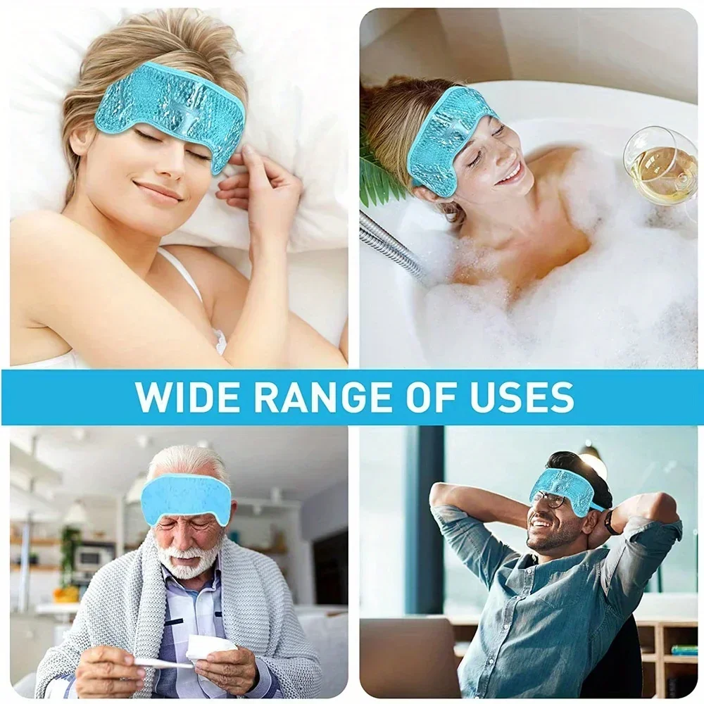 Hot/Cold Gel Bead Migraine Wra - đánh giá và giá Spa Wellness Massage