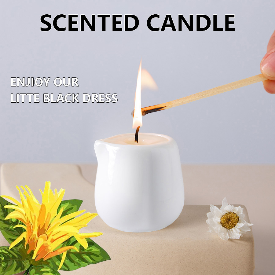 Ceramic Massage Oil Candle Lit - đánh giá và giá Massage Candle Melting