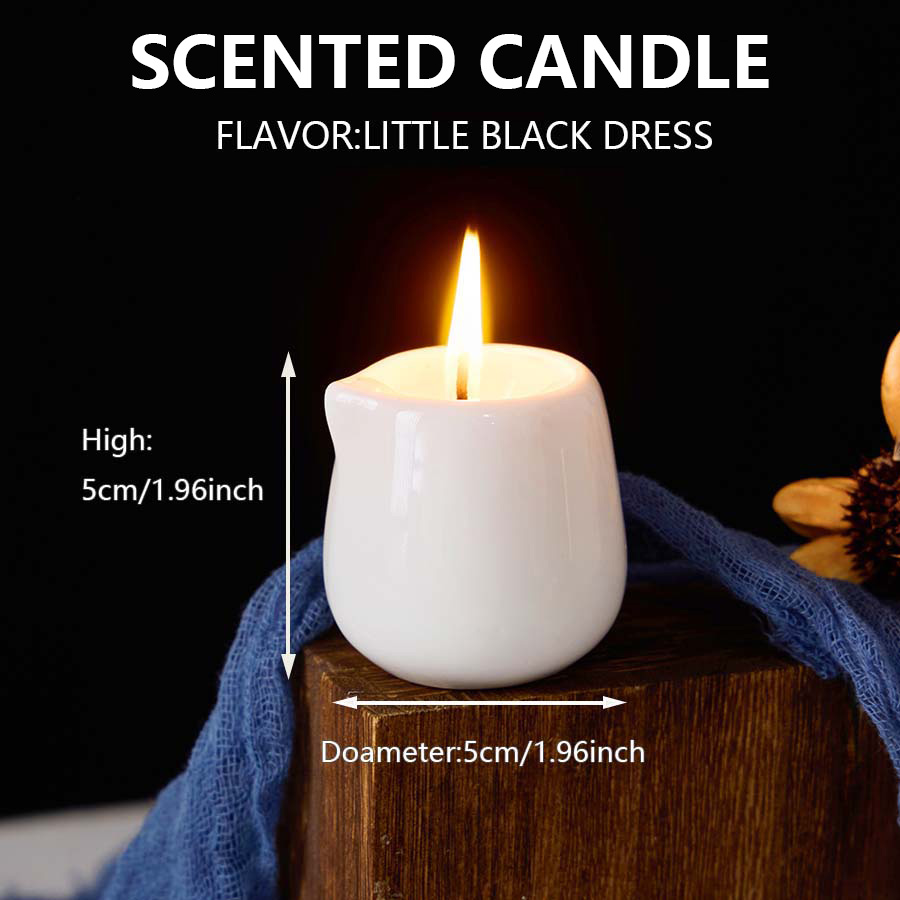 Ceramic Massage Oil Candle Lit - đánh giá và giá Massage Candle Melting