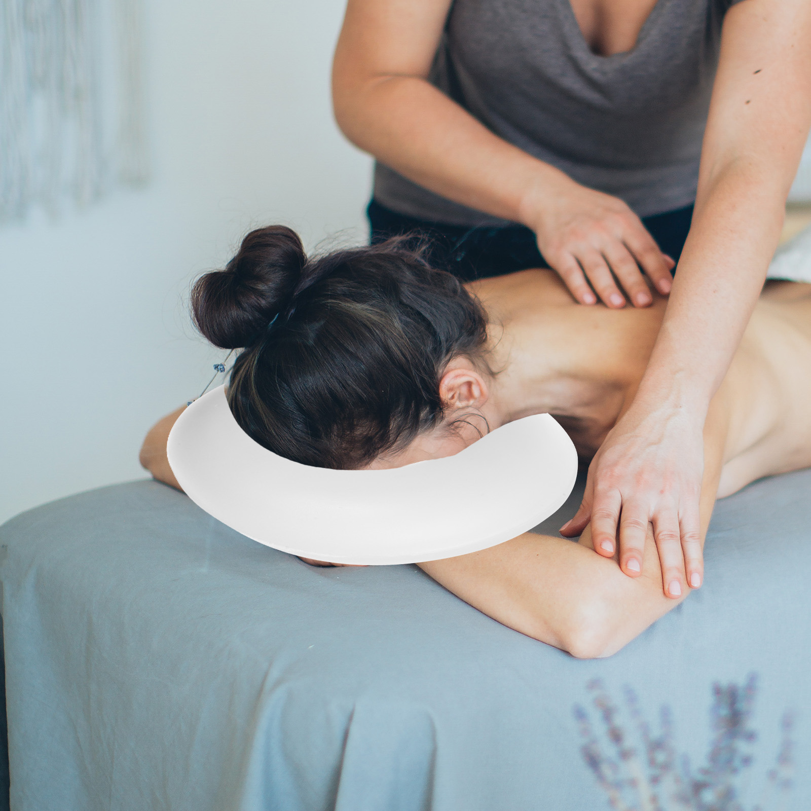 Cervical Pillow Wedge Comforta - đánh giá và giá Spa Wellness Massage