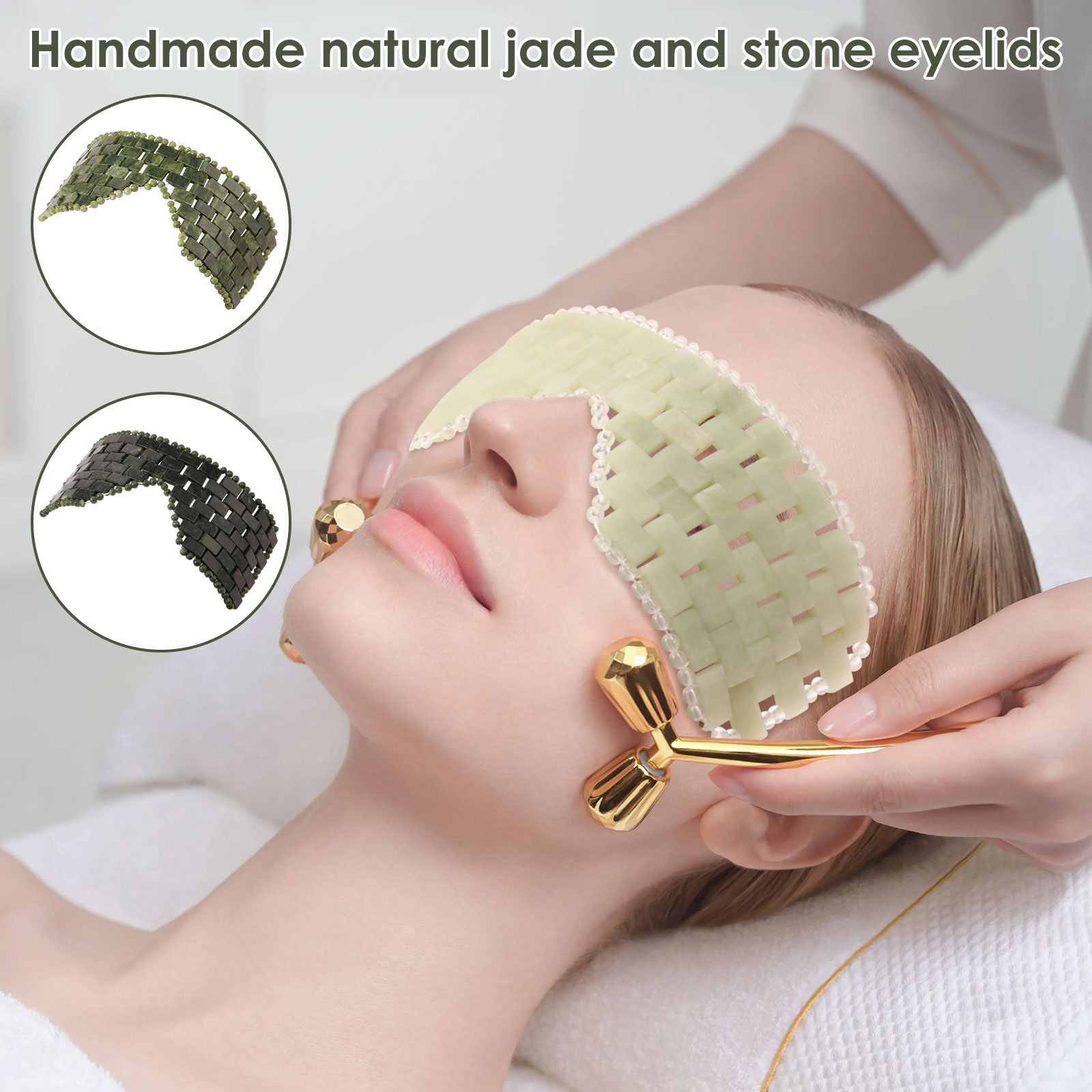 Jade Eye Mask Portable Jade St - đánh giá và giá Spa Wellness Massage
