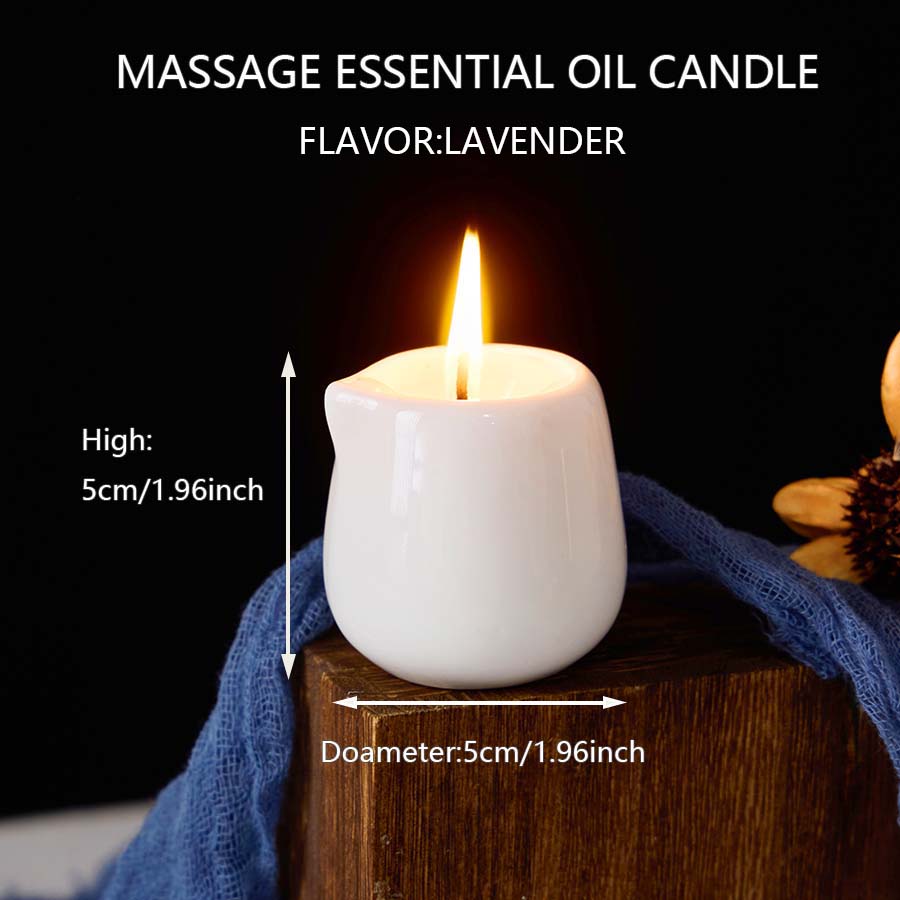 Ceramic Massage Oil Candle Lav - đánh giá và giá Massage Candle Melting
