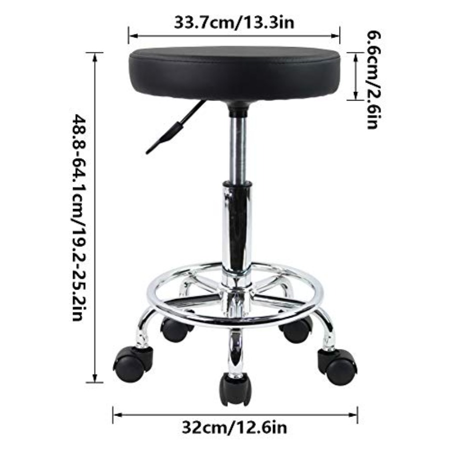 PU Leather Round Rolling Stool - đánh giá và giá Spa & Wellness Hotel Diament Ustroń Zdjęcia