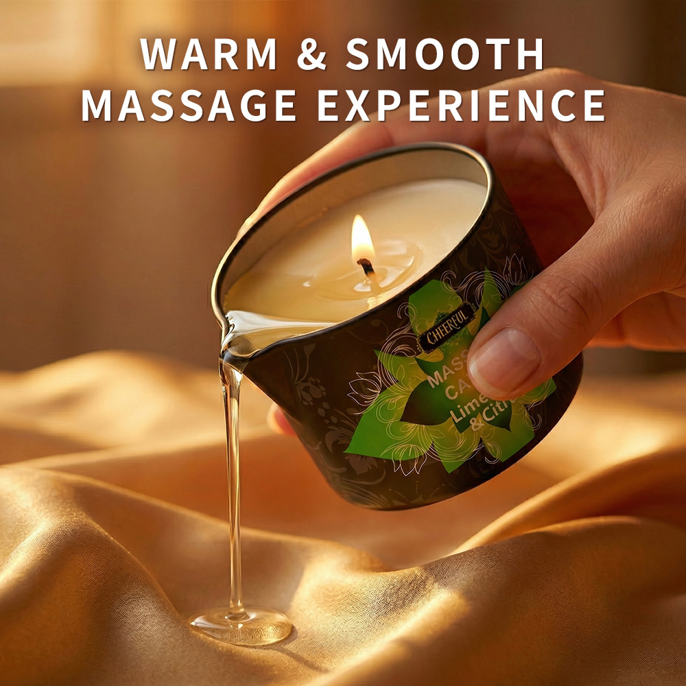 Lime Basil Citrus Massage Oil  - đánh giá và giá Massage Candle Melting