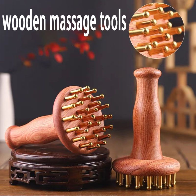 Brass Gua Sha wooden massage t - đánh giá và giá Spa Wellness Massage