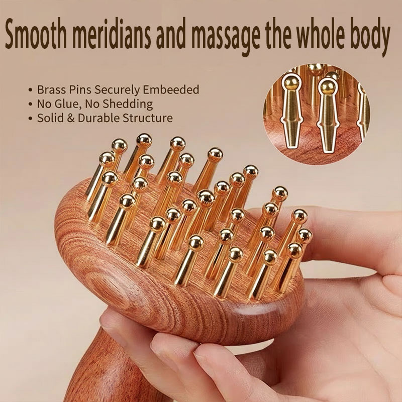 Brass Gua Sha wooden massage t - đánh giá và giá Spa Wellness Massage
