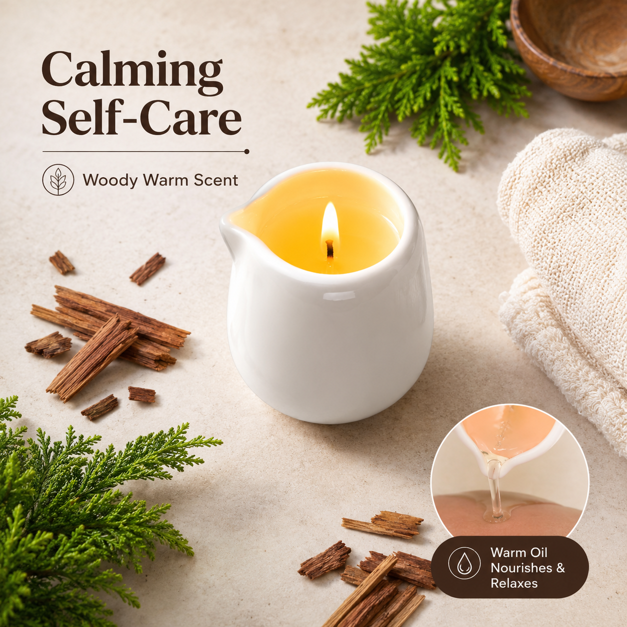 Ceramic Massage Oil Candle Ind - đánh giá và giá Massage Candle Melting