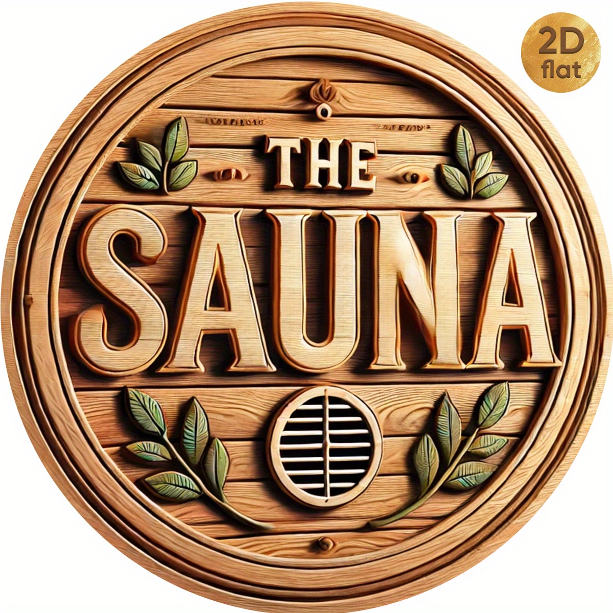 2D Flat Vintage The Sauna Roun - đánh giá và giá Spa And Wellness Center